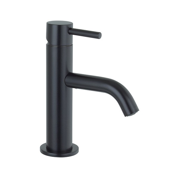 Mitigeur eau chaude et eau froide pour lave mains coloris noir mat
