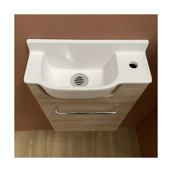 Meuble Court chêne Lave-mains Ello Droit