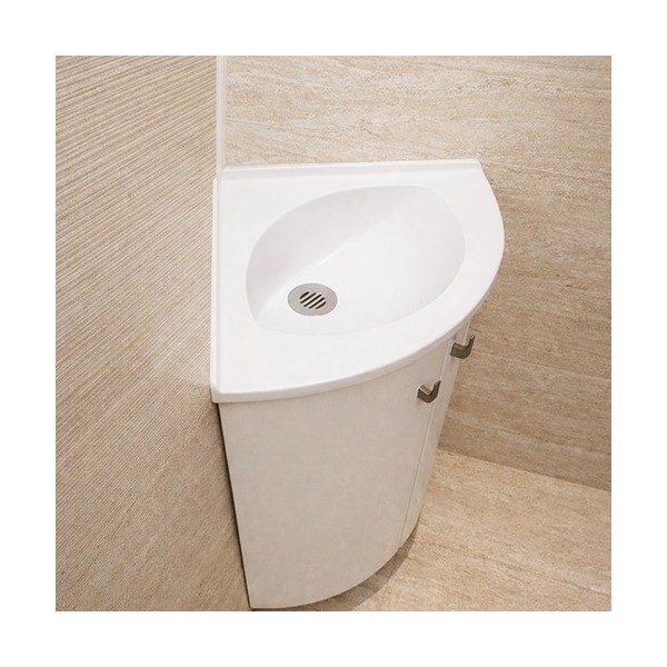 Lave-mains d'angle Salto Court