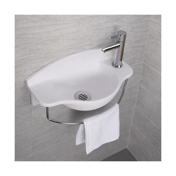 Lave-mains Solo Porte Serviette