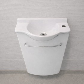 Meuble Lave-mains Solo blanc