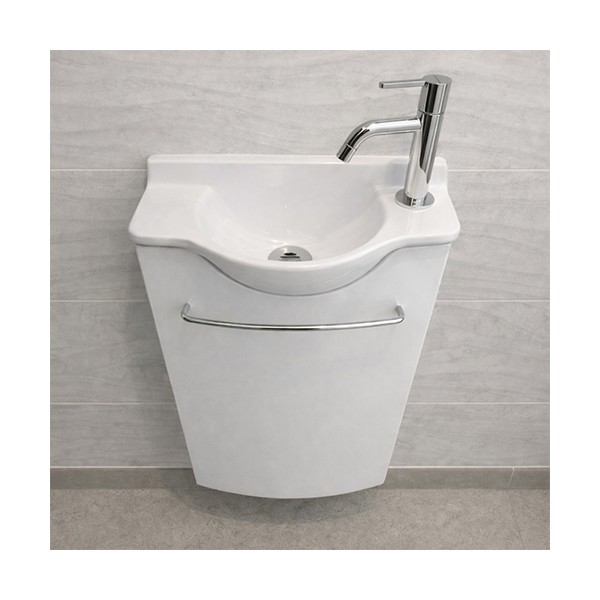 Pack Meuble Lave-mains Solo blanc