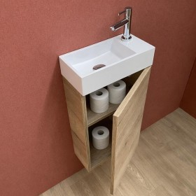 meuble lave mains compact 36 x 18 cm