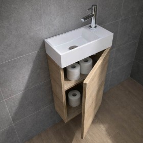 meuble lave mains compact 36 x 18 cm