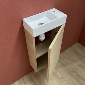 Meuble Lave-mains Myla Chêne Vicenza