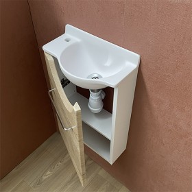 Meuble Court Halifax Lave-mains Mikro Gauche