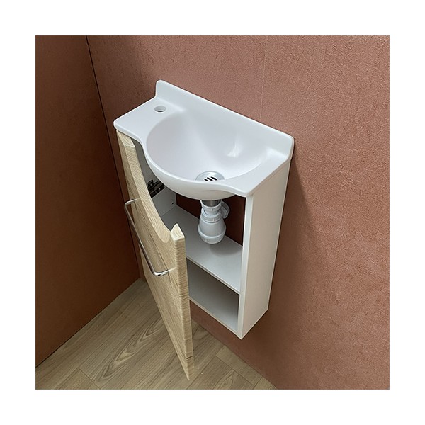 Meuble Court Halifax Lave-mains Mikro Gauche
