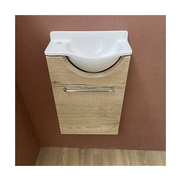 Meuble Court Halifax Lave-mains Mikro Gauche