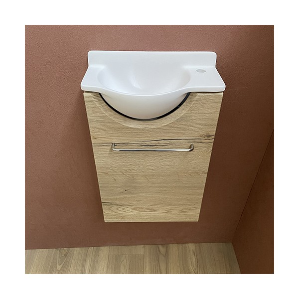 Meuble Court Halifax Lave-mains Mikro Droit