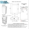 Meuble Lave-mains Myla Lamella