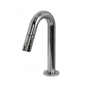 Robinet eau froide tube avec ouverture de l'eau sur le bec marque Idral