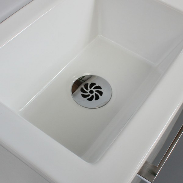 Bonde lavabo et lave-mains à grille