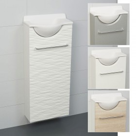 Meuble lave mains Mikro hauteur 70 cm robinetterie à droite