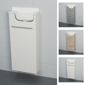 Meuble lave mains Ello profondeur 15 cm hauteur 70 cm