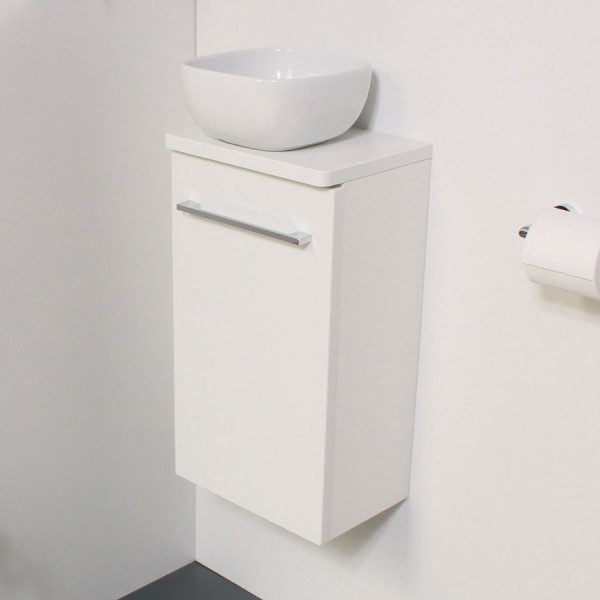 Lave-mains Uno Court Glam Blanc