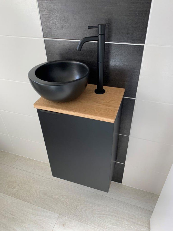 Meuble WC sur mesure 