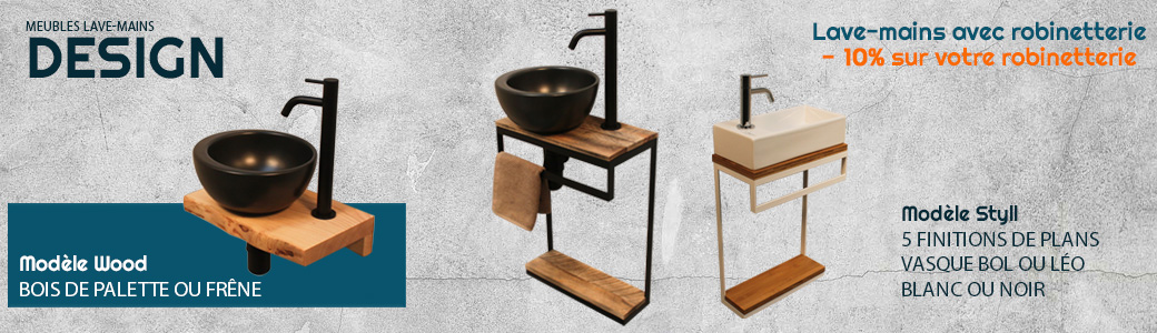 Lave-mains Design industriel
